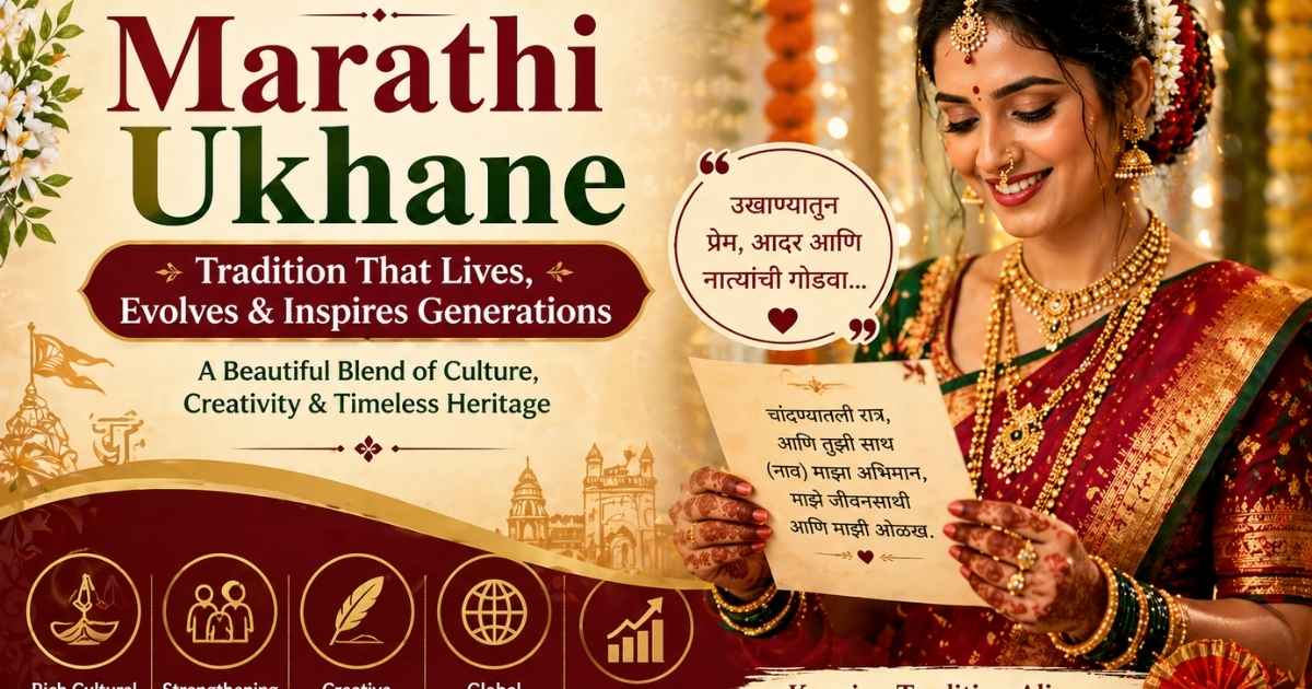 Marathi bride reading Ukhane showing future of Marathi Ukhane tradition in modern weddings